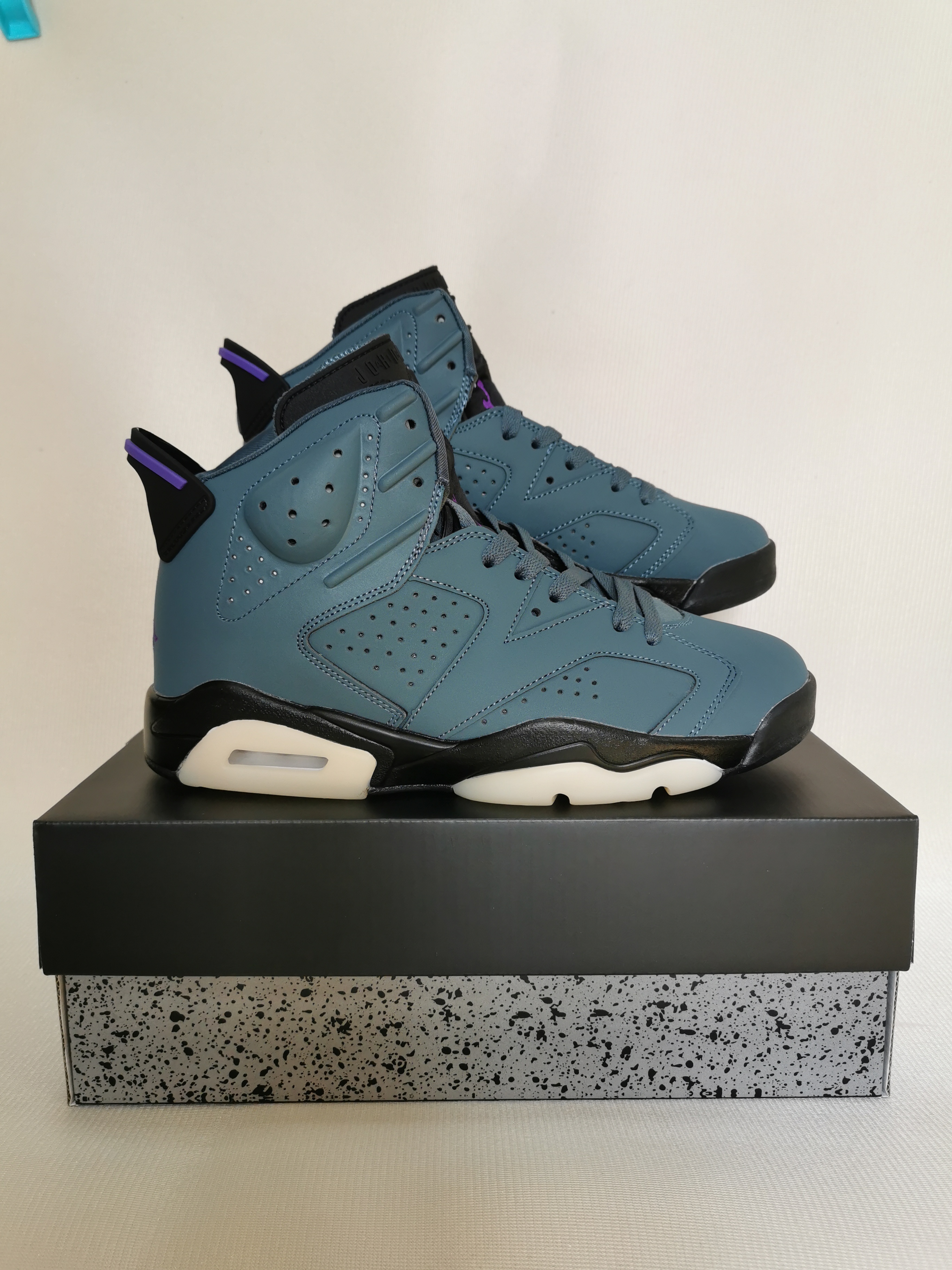 2020 Air Jordan VI Retro Purple Black - Click Image to Close